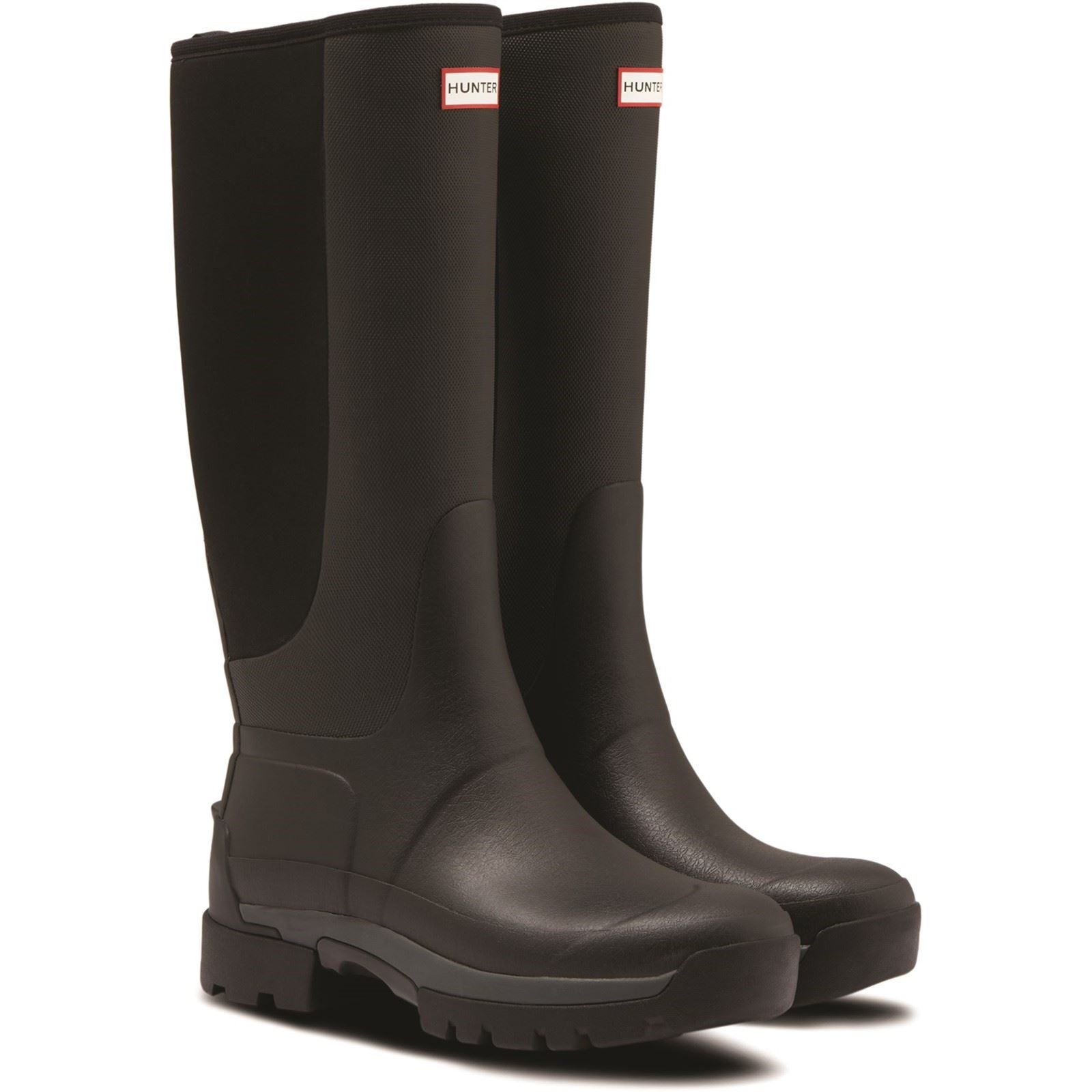 Hunter Balmoral Hybrid Tall Gummistiefel Für Herren In Schwarz