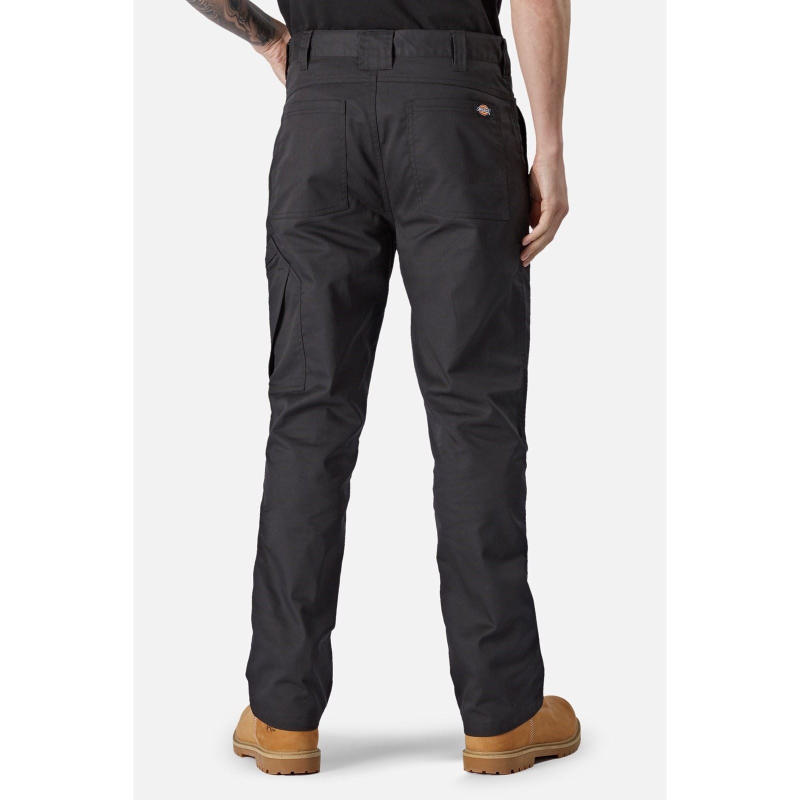 Dickies Action Flex Polyester Herren Schwarze Outdoor Hosen