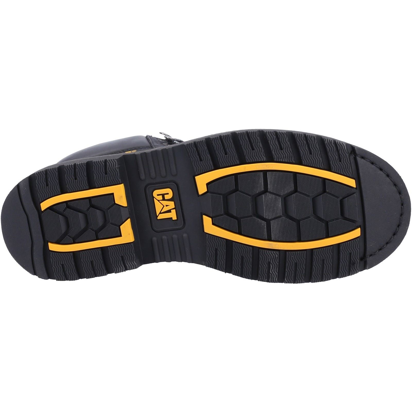 Caterpillar Powerplant S3 Nubuck Schwarz Sicherheitsstiefel