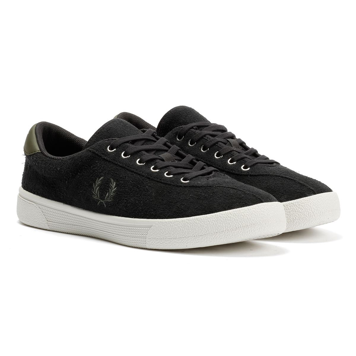 Fred Perry Tennis Shoe Wildleder Herren Graue Sneakers