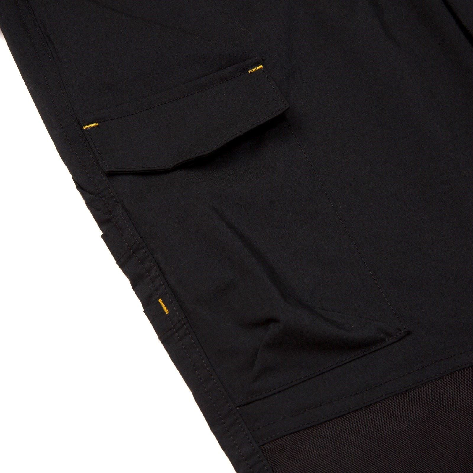 Caterpillar Nexus Knee Pocket Stretch Baumwoll Herren Schwarze Farbe Outdoor Hosen