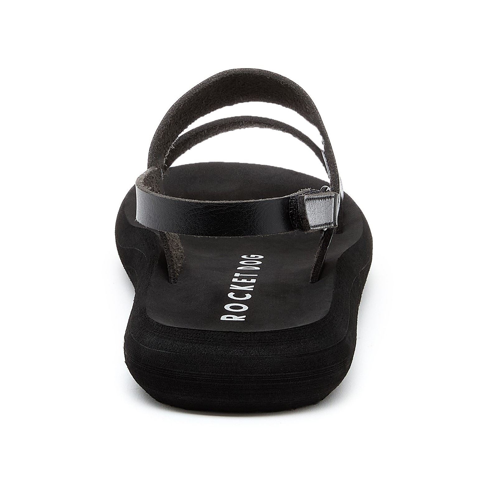 Rocket Dog Sunshine Damen Sandalen Aus Textil In Schwarz