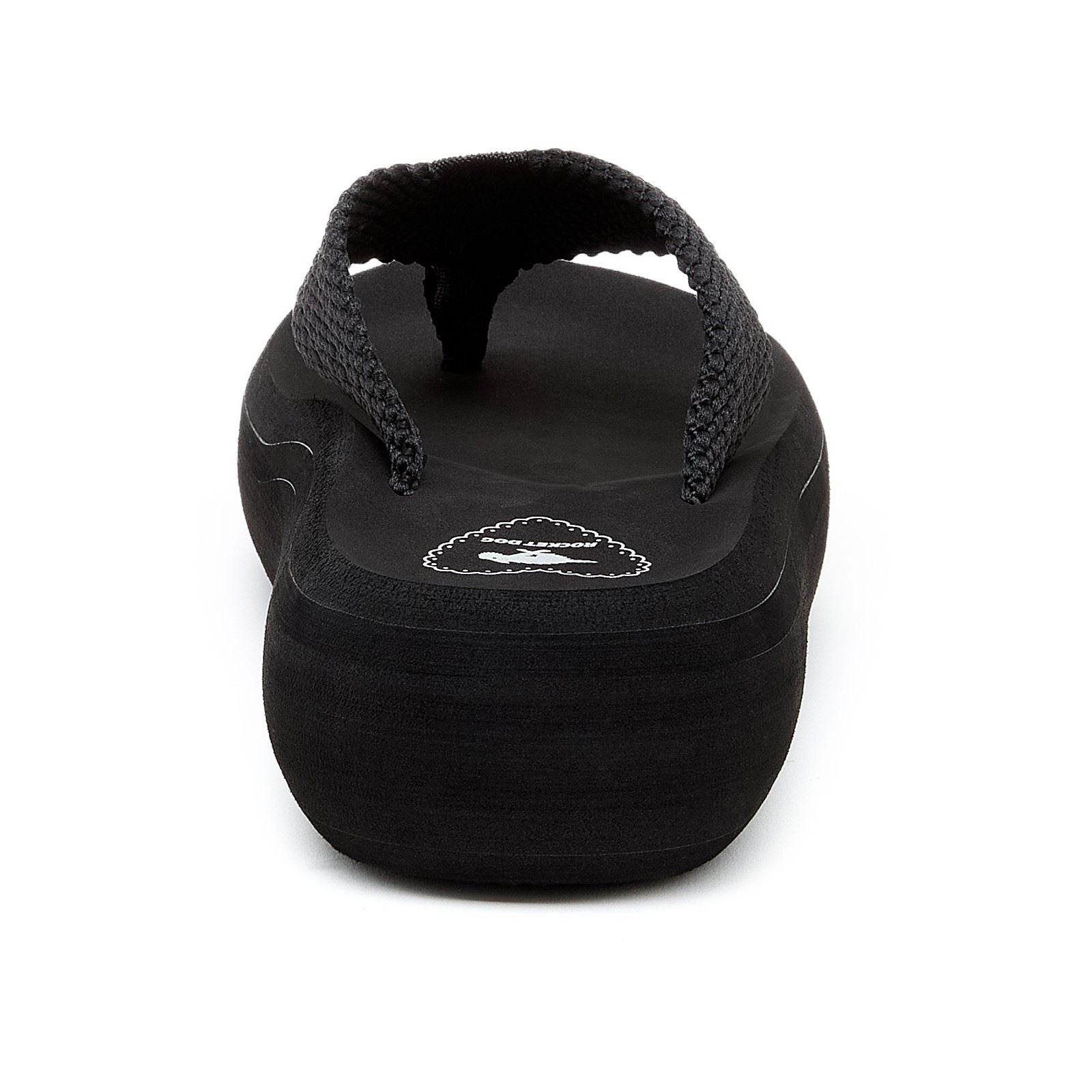 Rocket Dog Sandy Webbing Damen Sandalen Aus Textil In Schwarz