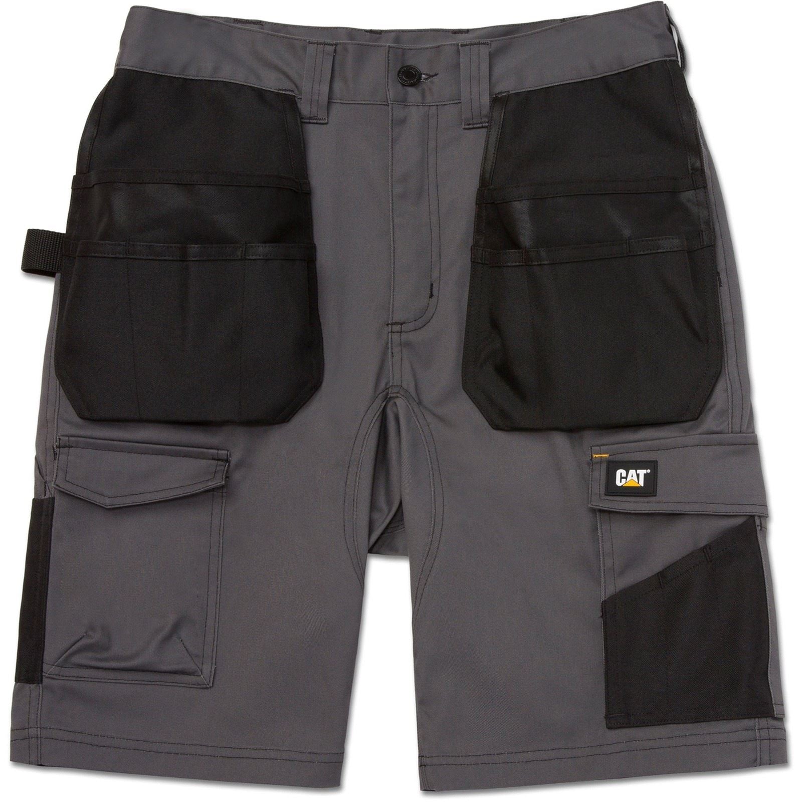 Caterpillar Essential Stretch Holster Polyester Herren Grau Arbeitskurze Hosen