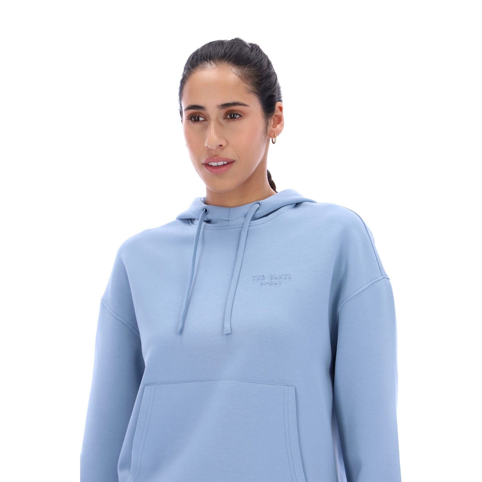 Ted Baker HEIDI TBWHSS2632 Polyester Damen Blau Kapuzenpullover