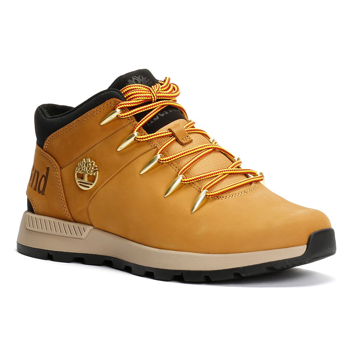Timberland Sprint Trekker Leder Herren Gelbe Sneaker