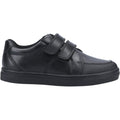 Hush Puppies Santos Junior Lederschuhe Für Jungen In Schwarz