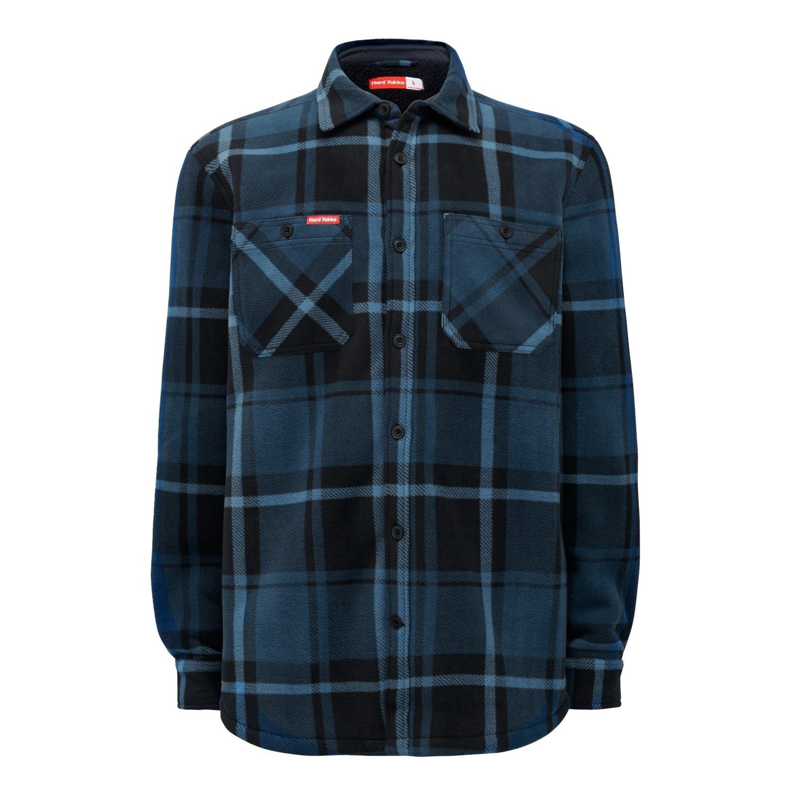 Hard Yakka Sherpa Herren Schwarze Farbe Fleecejacke