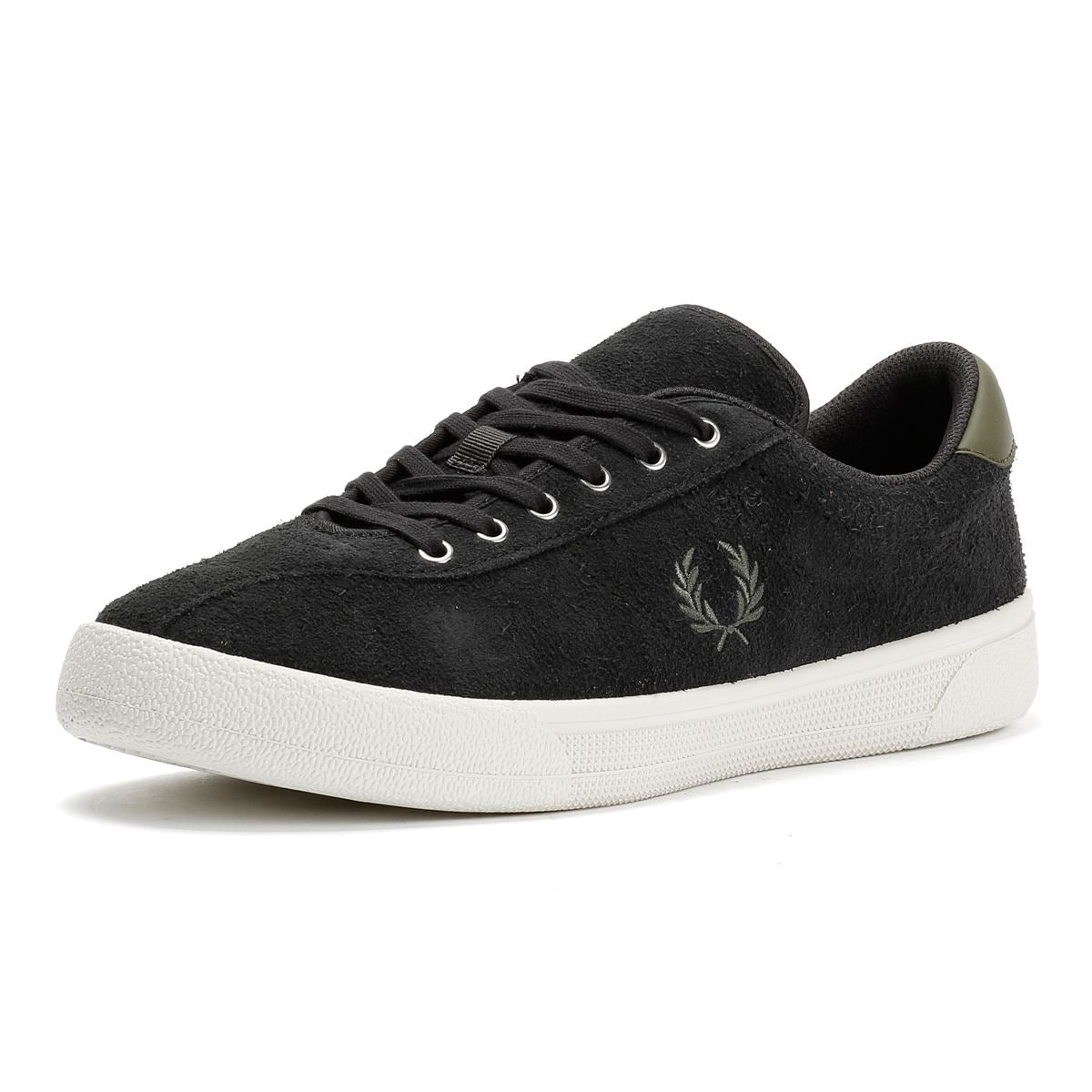 Fred Perry Tennis Shoe Wildleder Herren Graue Sneakers