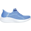 Skechers Ultra Flex 3.0 Brilliant Path Textile Damensneaker In Perlgrau