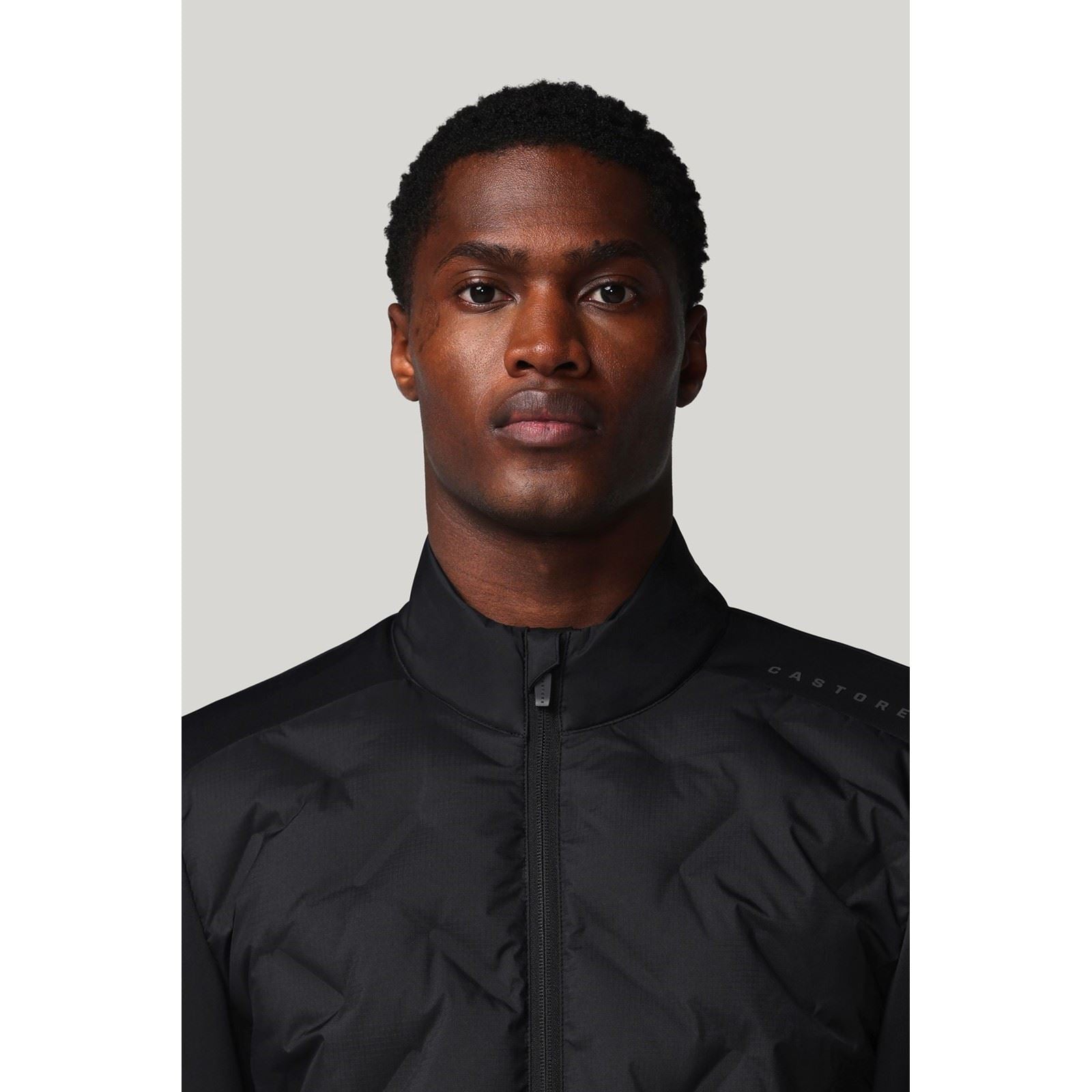 Castore Hybrid Jacket Männer Schwarze Activewear-Jacken