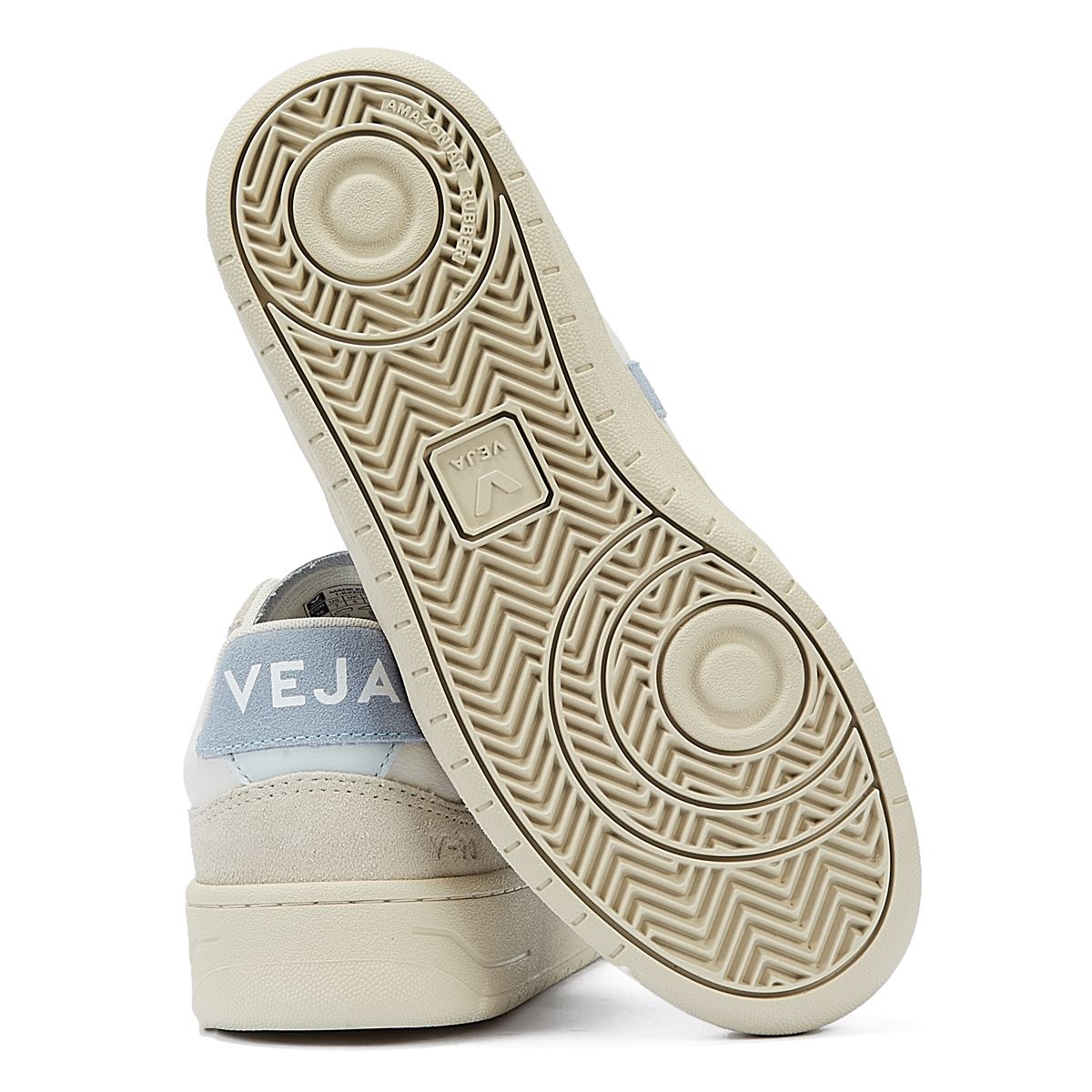 Veja V-90 Damen Extra Weiß/Stahl Sneakers