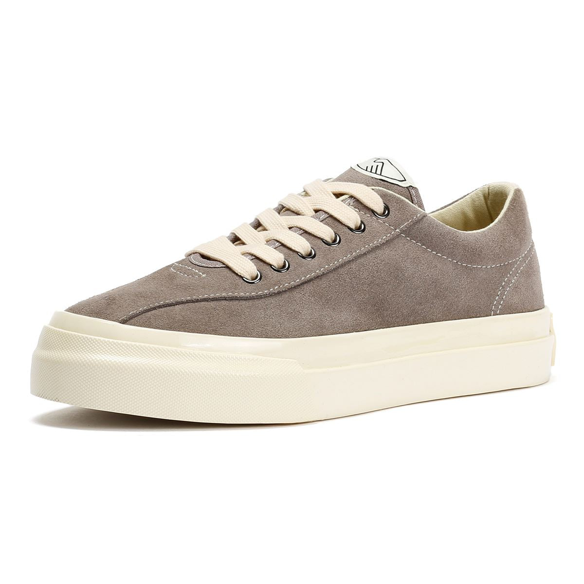 Stepney Workers Club Dellow L Suede Damen Graue Turnschuhe