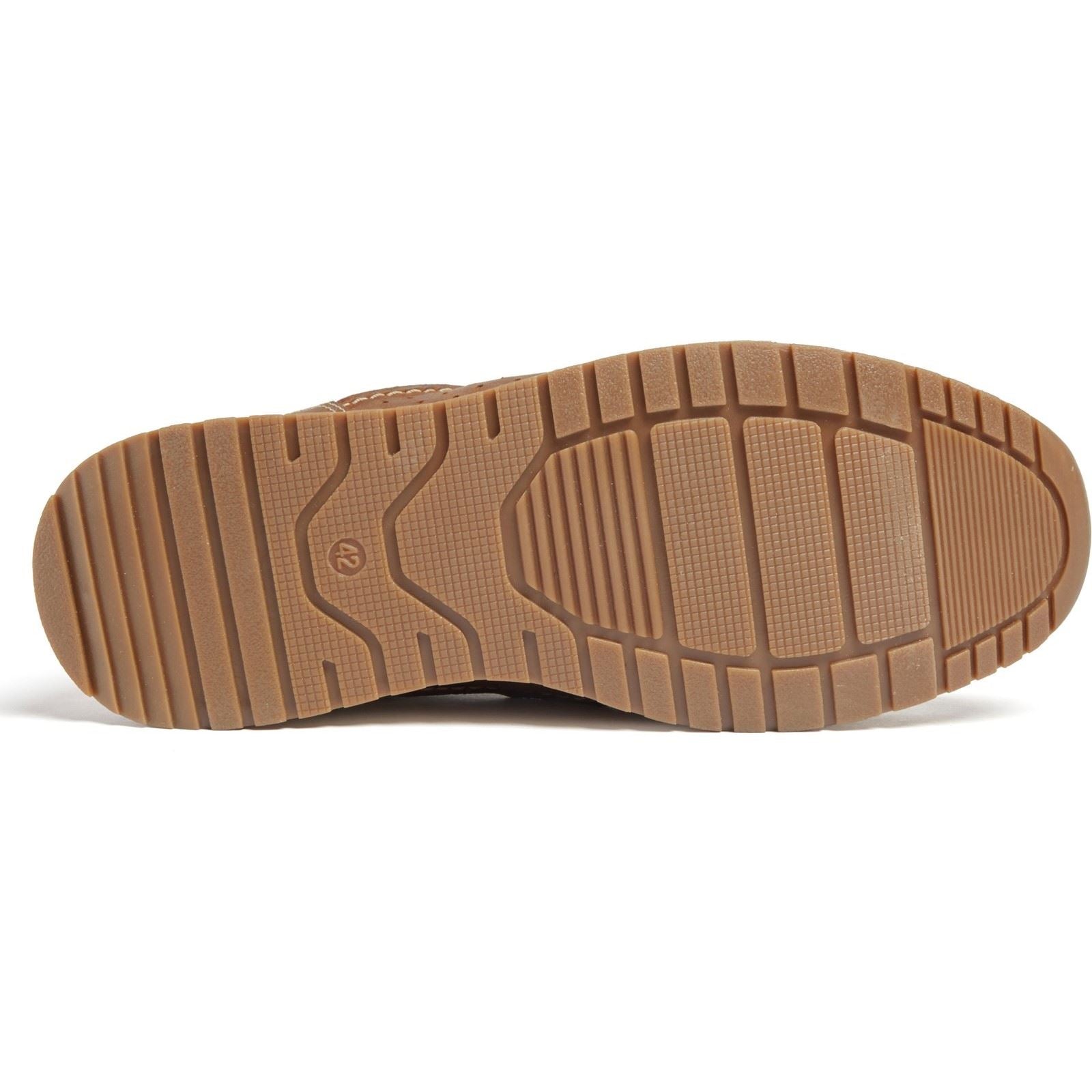 Pod Sean Herren Bootsschuhe Aus Leder In Beige