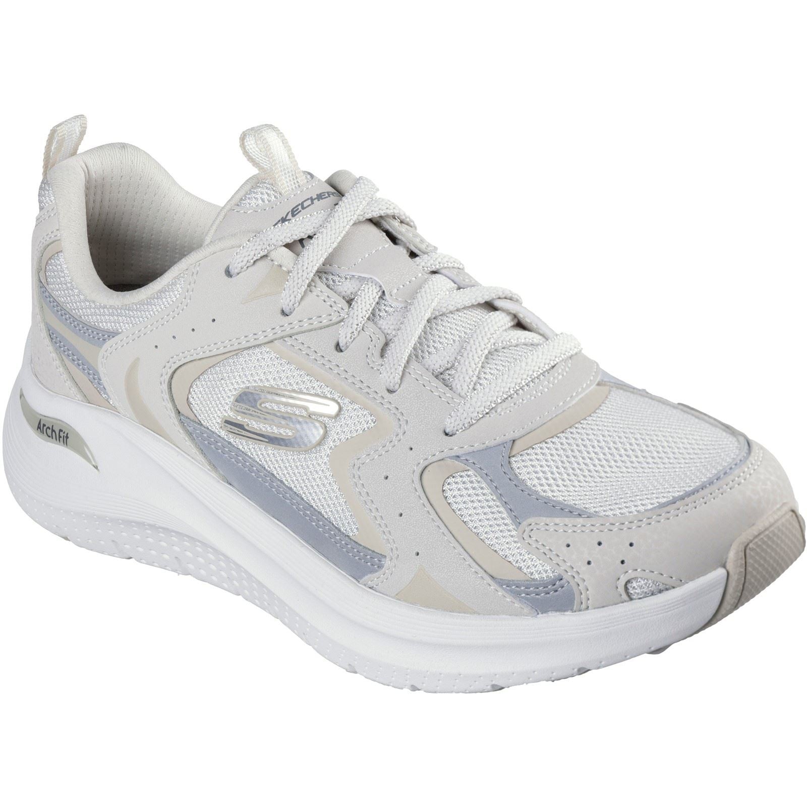 Skechers Arch Fit 2.0 Vintage Luxe Damen Naturleder Sneakers