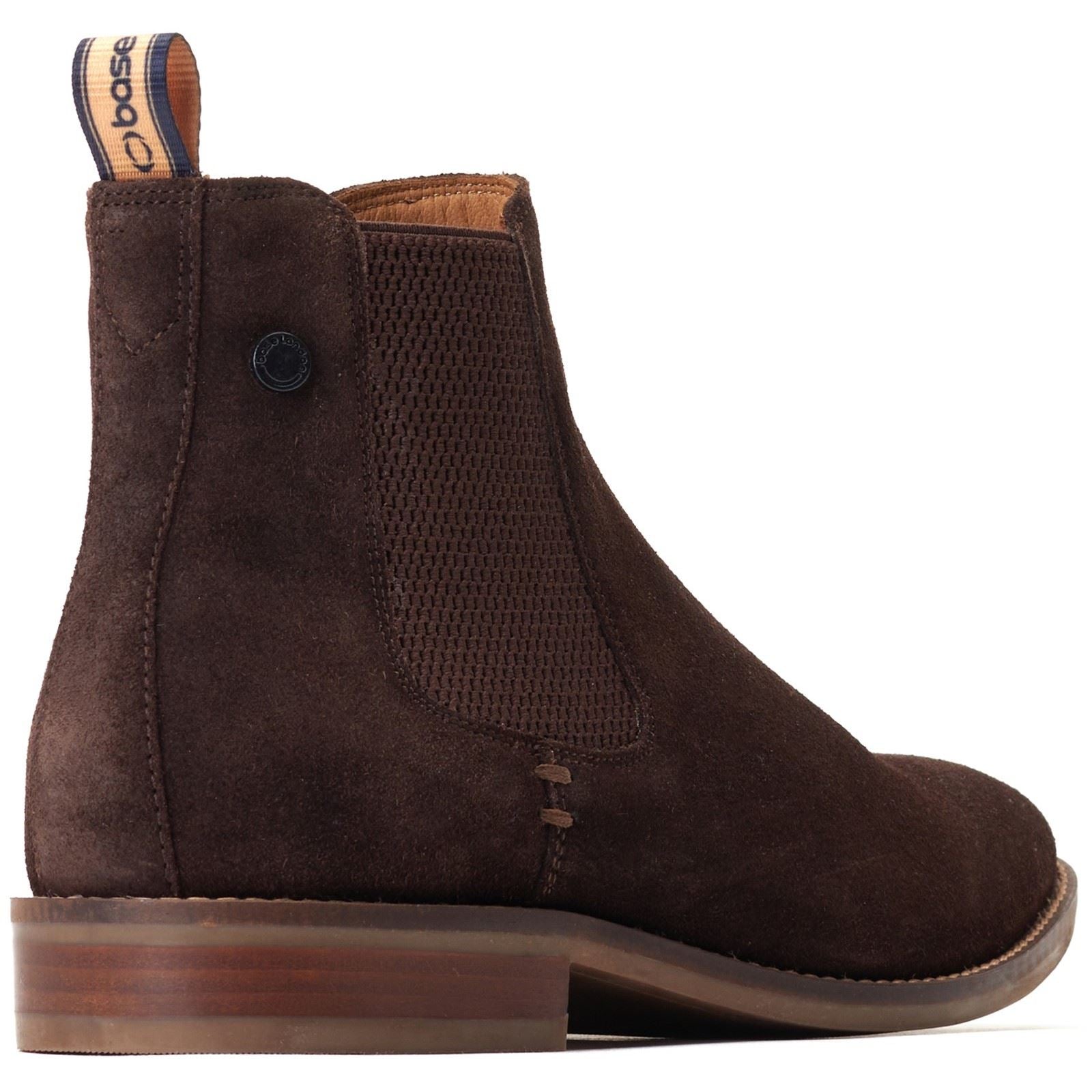 Base London Virgil Leder Herren Stiefel In Verbranntem Braun