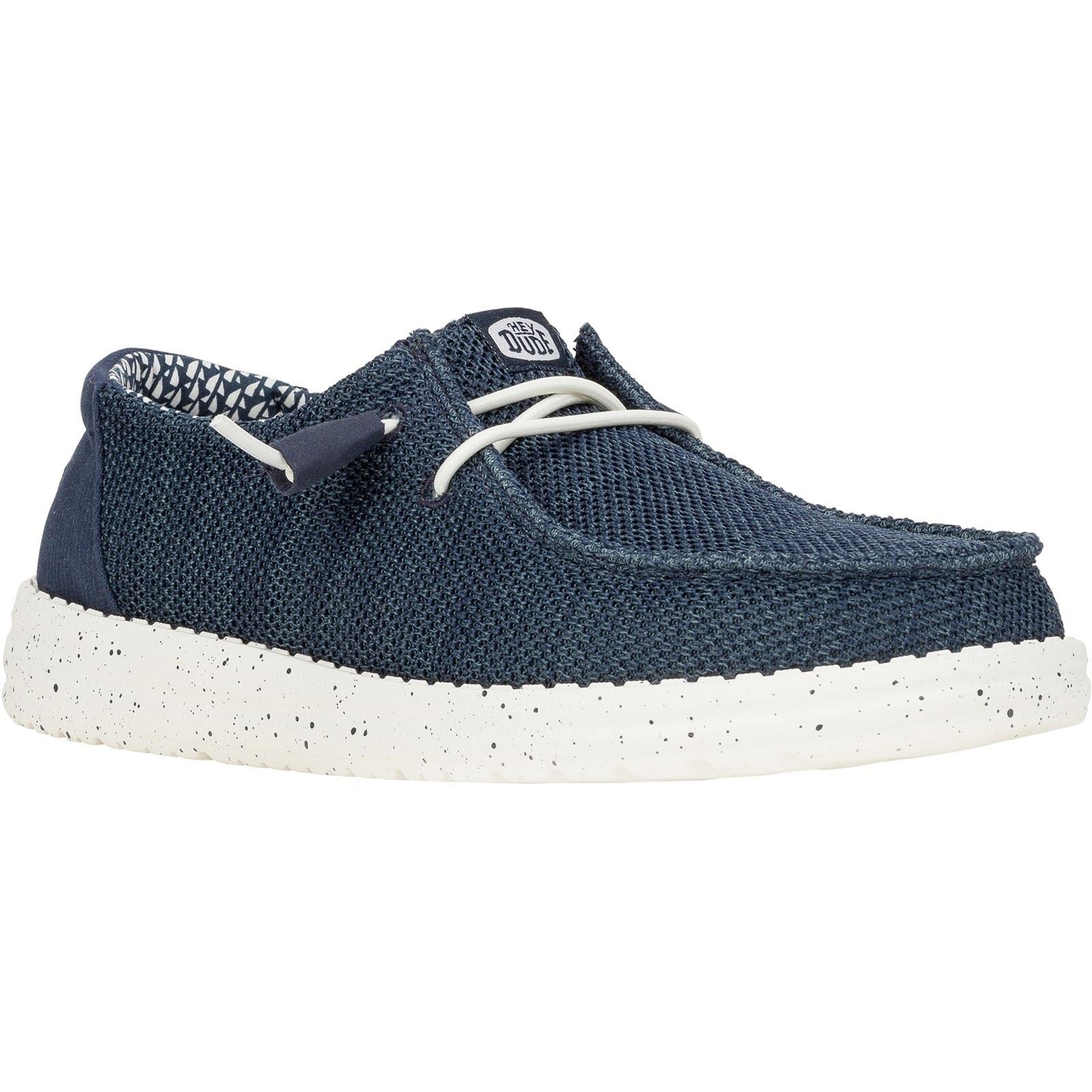 HEYDUDE Wendy Stretch Mesh Polyester Damen Navy Slipper