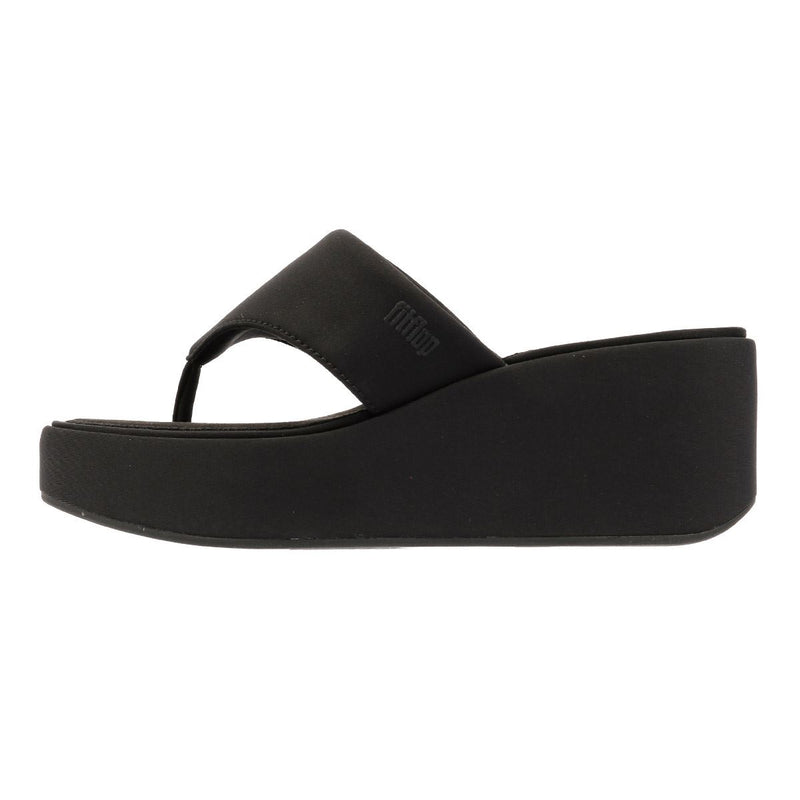 FitFlop Platfforms Wedge Damen Schwarze Farbe Sandalen