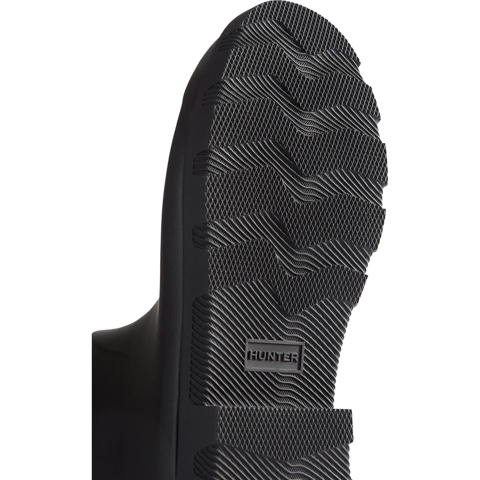 Hunter Downpour Adjustable Gummi Damen Schwarze Farbe Gummistiefel