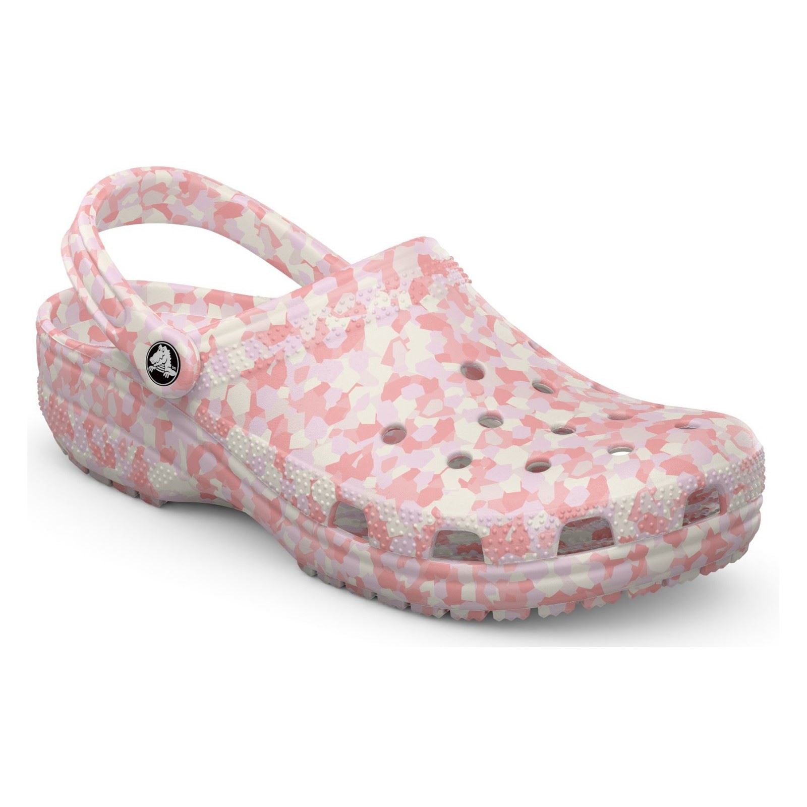 Crocs Classic Confetti Thermoplastische Damen Pink Milch/Mulit Clogs