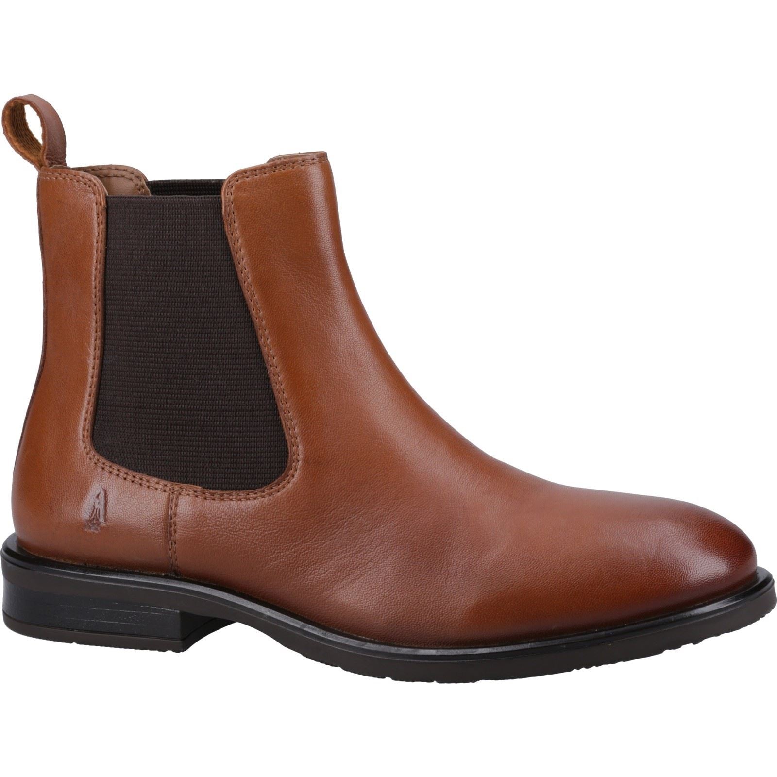 Hush Puppies Viola Leder Damen Tan Stiefel