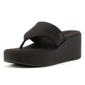 FitFlop Platfforms Wedge Damen Schwarze Farbe Sandalen