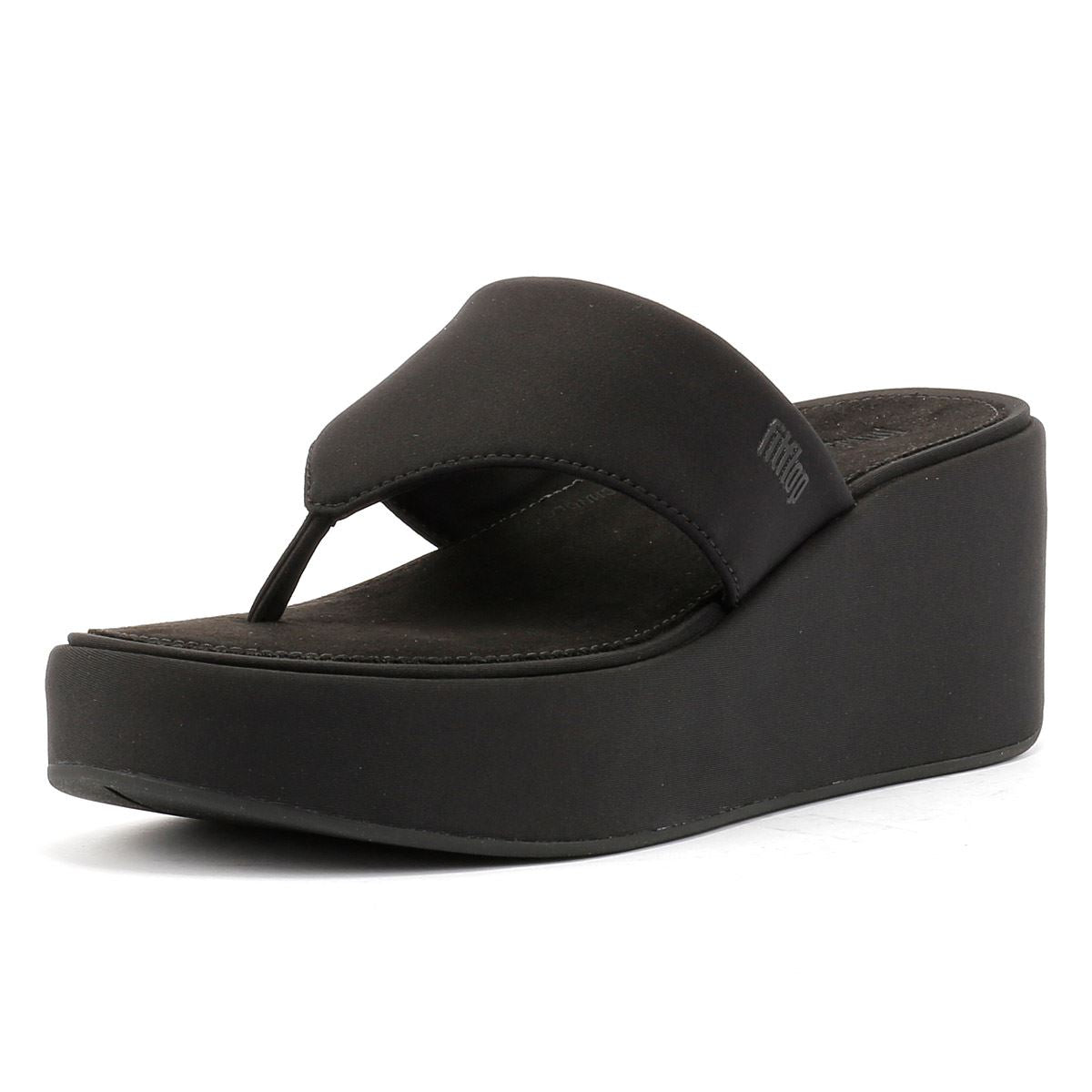 FitFlop Platfforms Wedge Damen Schwarze Farbe Sandalen