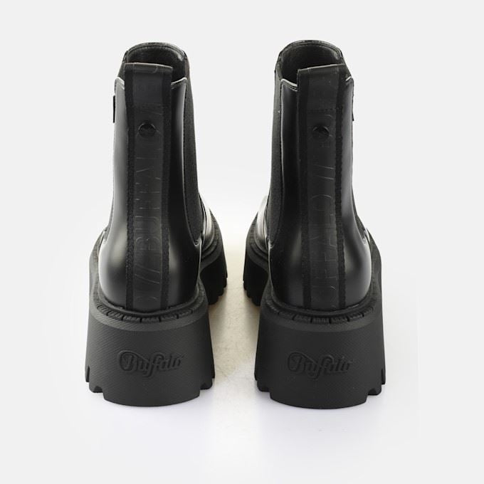 Buffalo Aspen Chelsea Damen Schwarze Farbe Stiefel