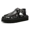 Clarks Originals Meadow Buckle Damen Sandalen Aus Schwarzem Leder