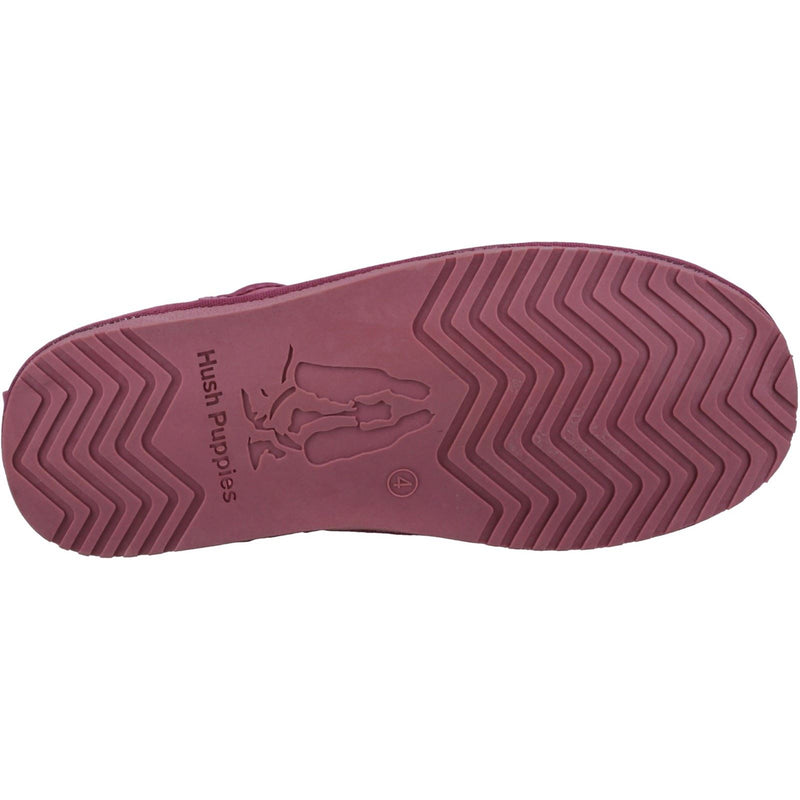 Hush Puppies Ashanti Wildleder Damen Rosa Hausschuhe