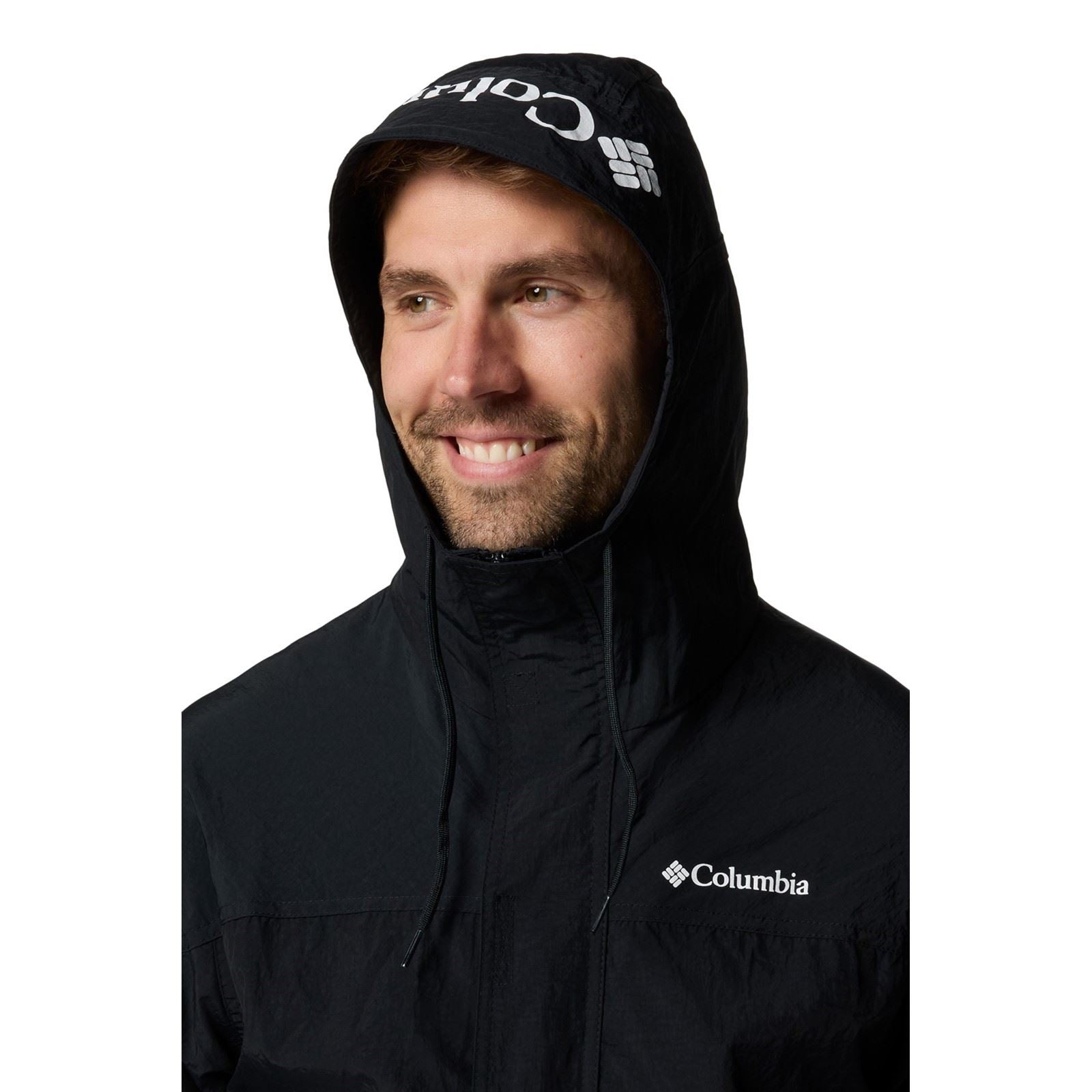 Columbia Challenger II Herren Schwarze Windbreaker-Jacken