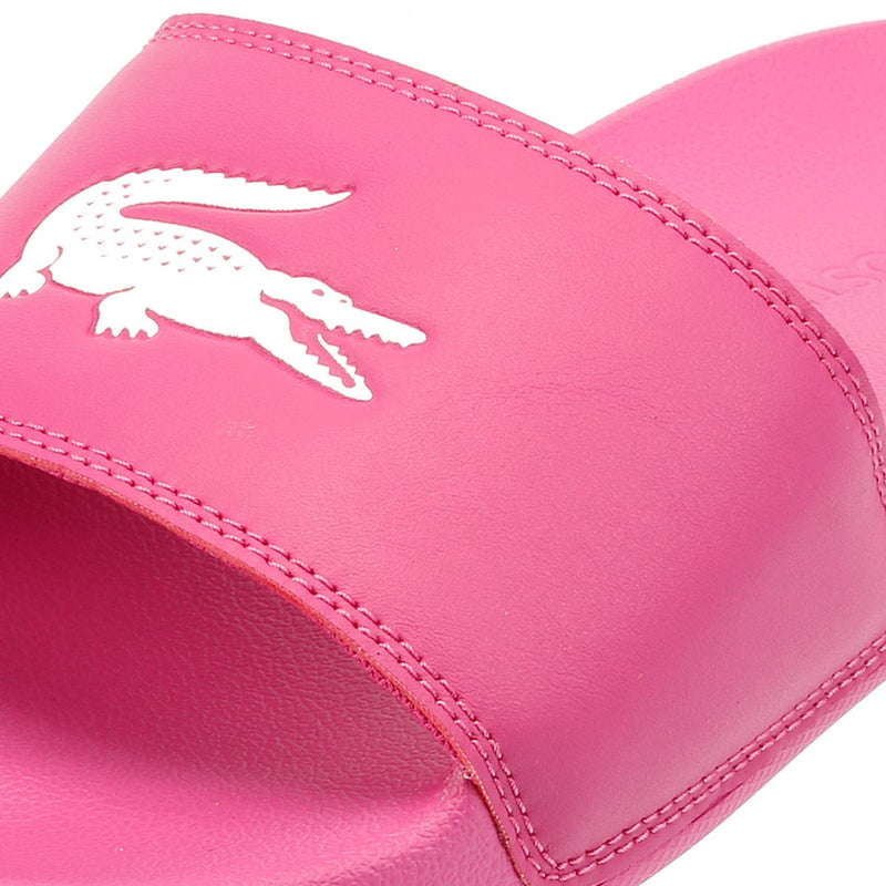Lacoste Serve Slide 0.0 Damen-Pink-Schlappen