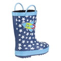 Cotswold Sprinkle Gummistiefel Dunkelblau & Weiß