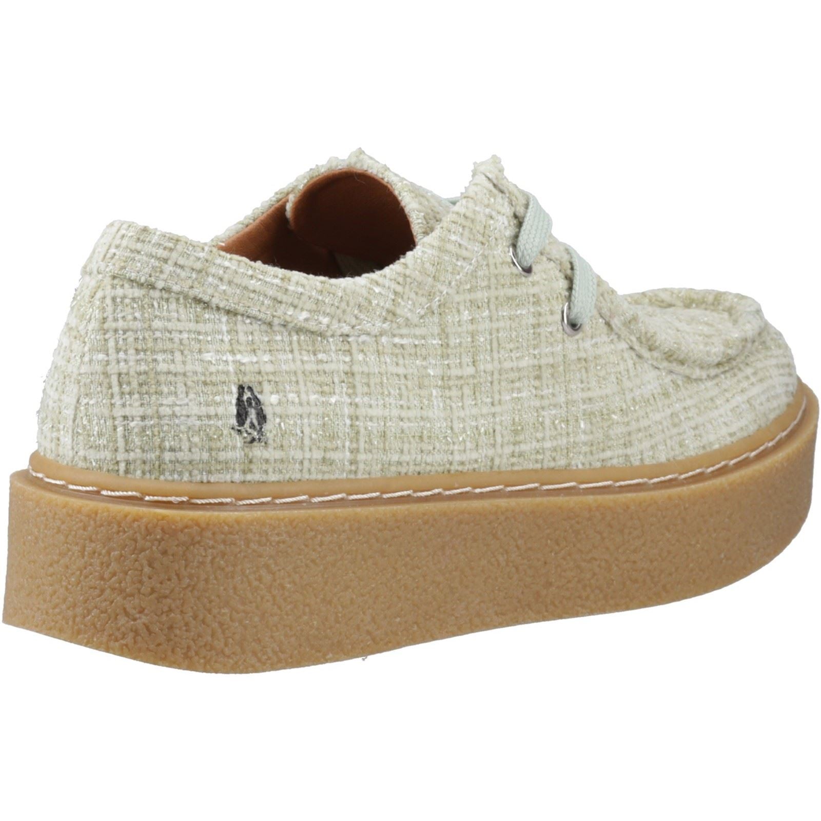 Hush Puppies Bridie Textile Damen Mint Mokassins Schuhe