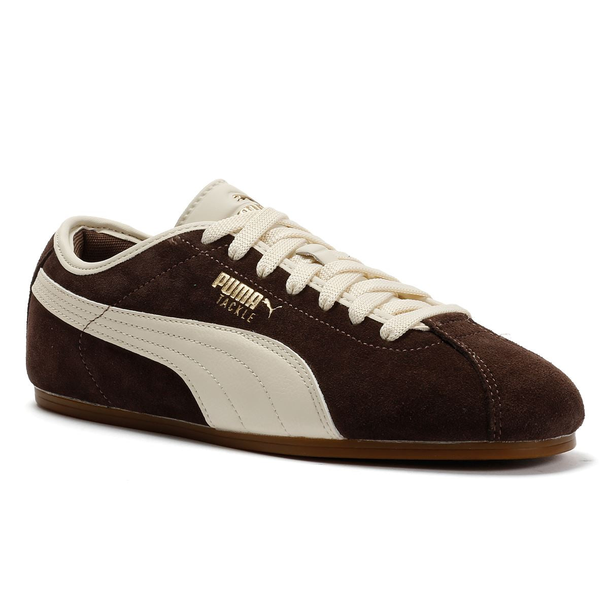 Puma Tackle Wildlederbraune Sneaker