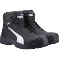 Puma Safety Cascades Mid Leder Schwarz Sicherheitsschuhe