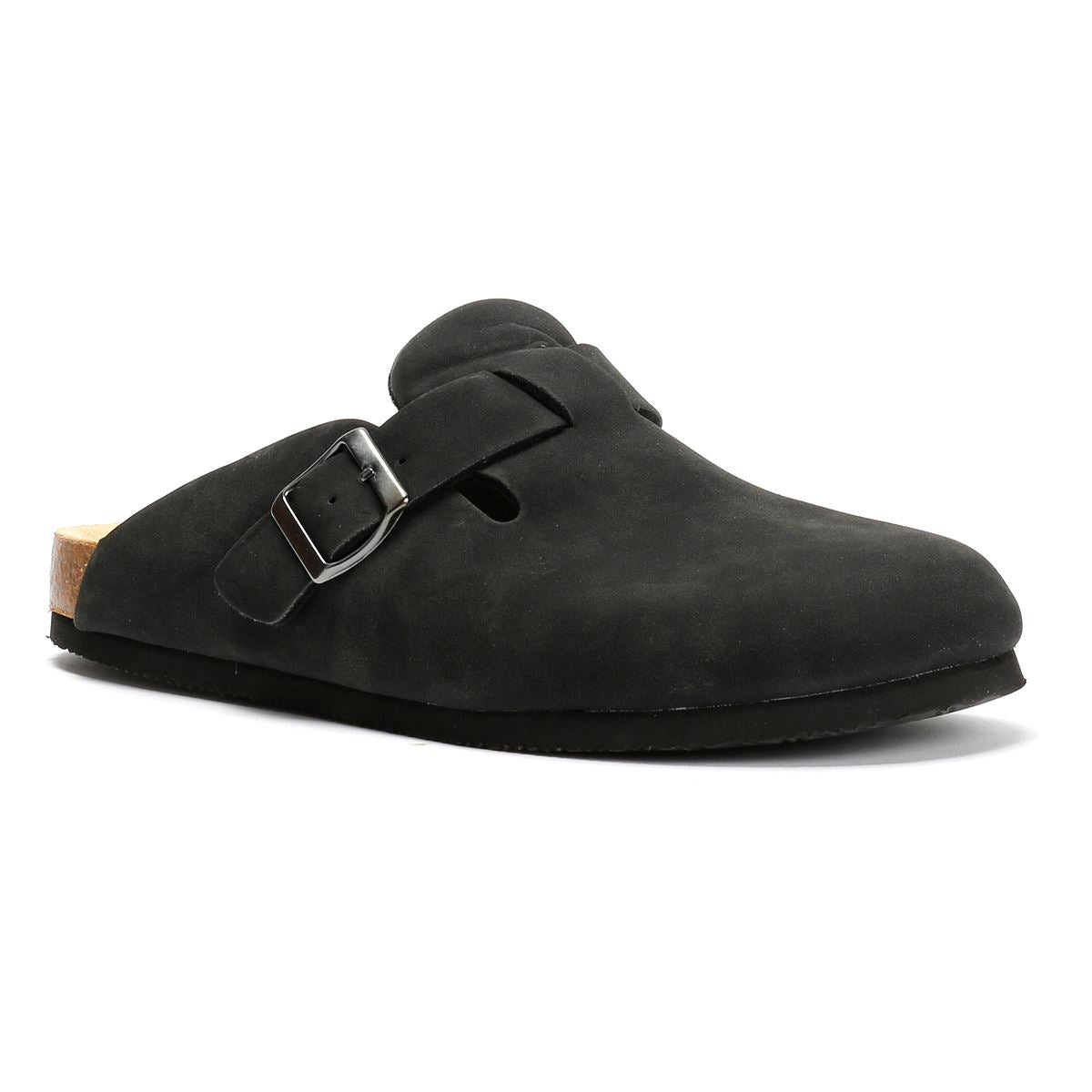 Penguin Pappy Herren Schwarze Sandalen