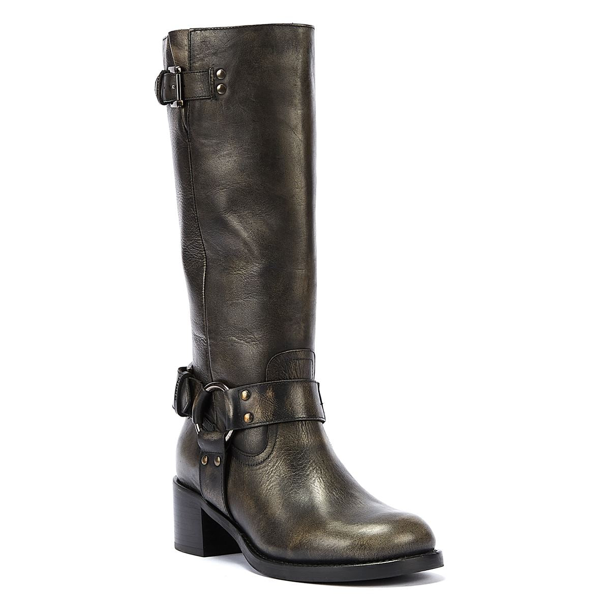 Bronx Neue Camperos Damenstiefel In Schwarz