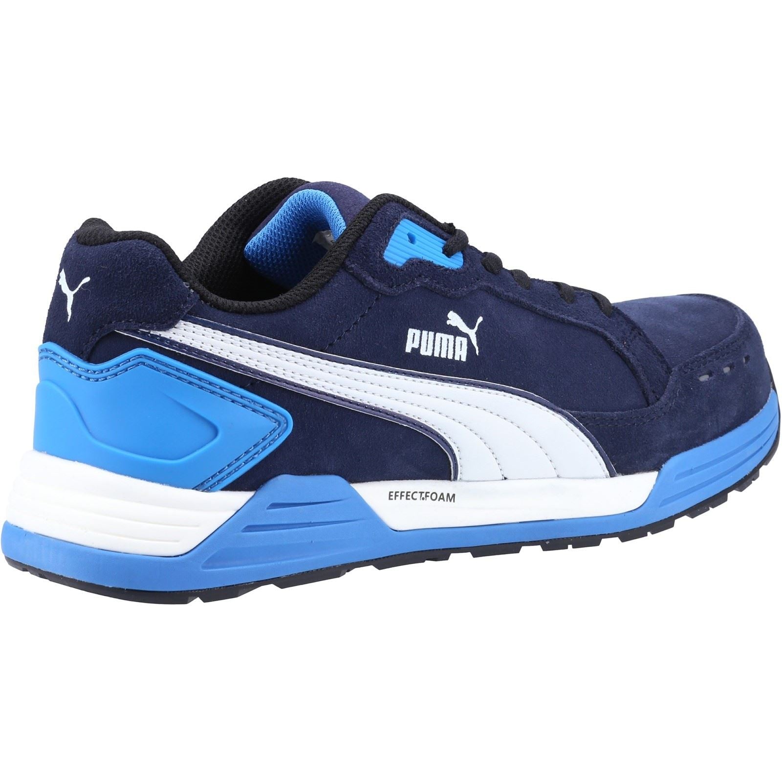 Puma Safety Airtwist Low S3 Wildleder Blau Sicherheitssneaker