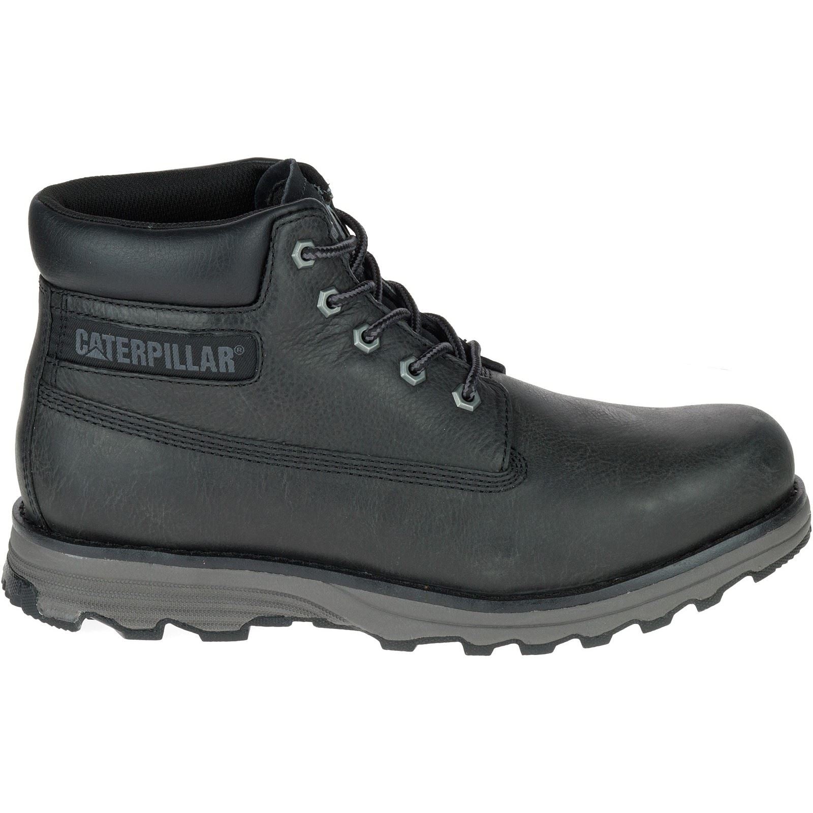 Caterpillar Founder Nubukleder Herren Schwarze Knöchelstiefel