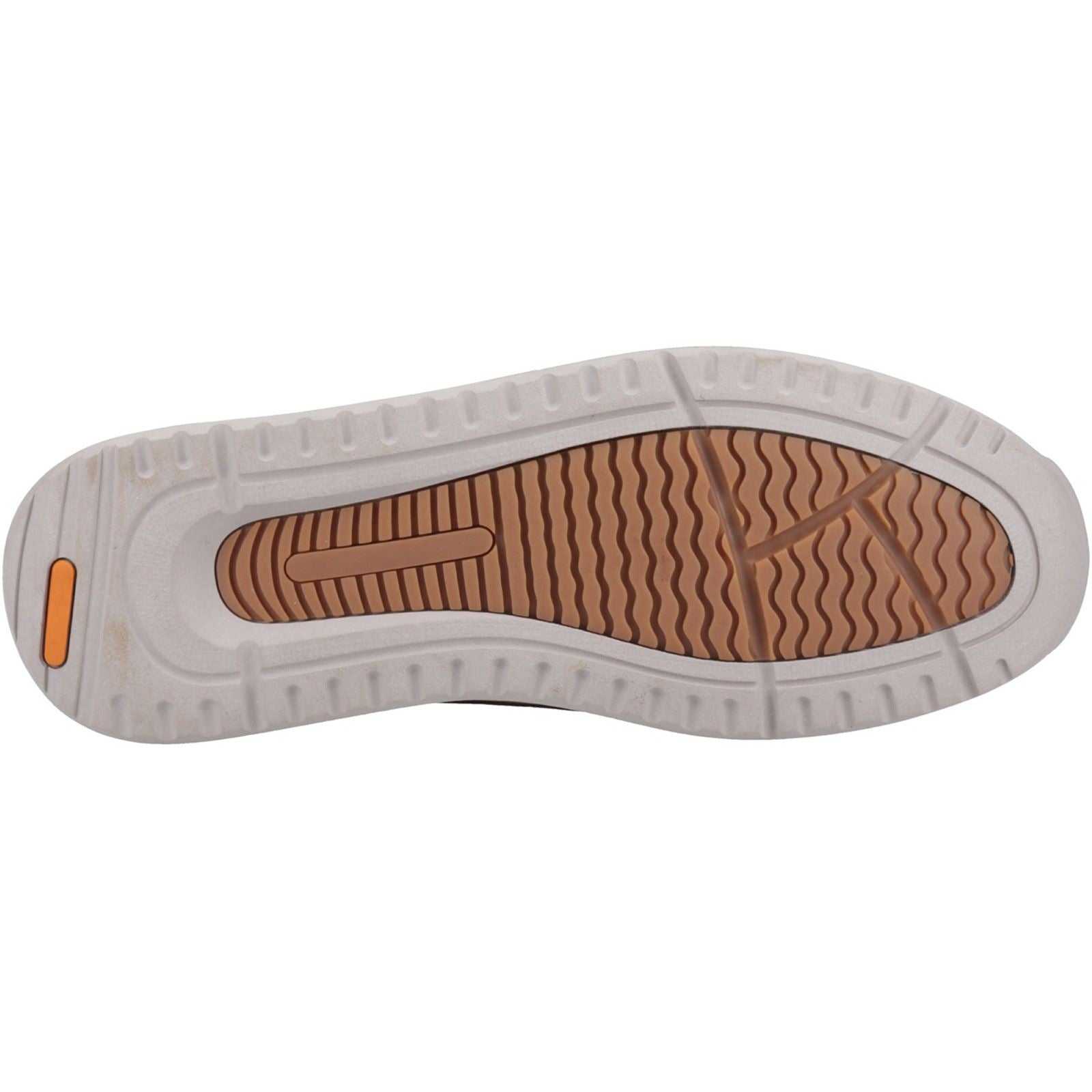 Hush Puppies Howard Leder-Herrenschuhe In Hellbraun Mit Schnürung