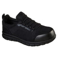 Skechers Workwear Synergy Omat Herren Schwarze Sicherheitssneaker