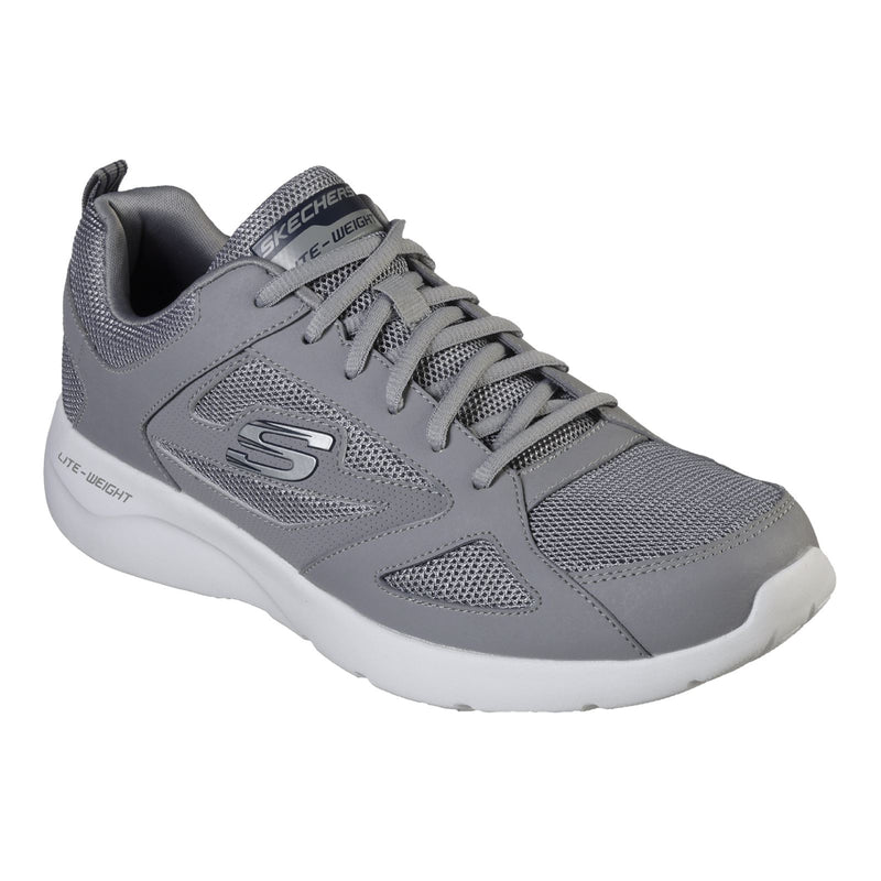 Skechers Dynamight 2.0 Netz-Herrenschuhe In Grau