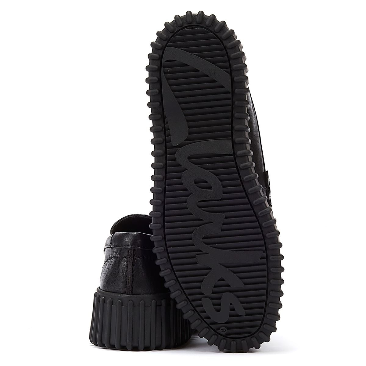 Clarks Main Torhill Penny Leder Damenschuhe In Schwarz Für Optimalen Komfort