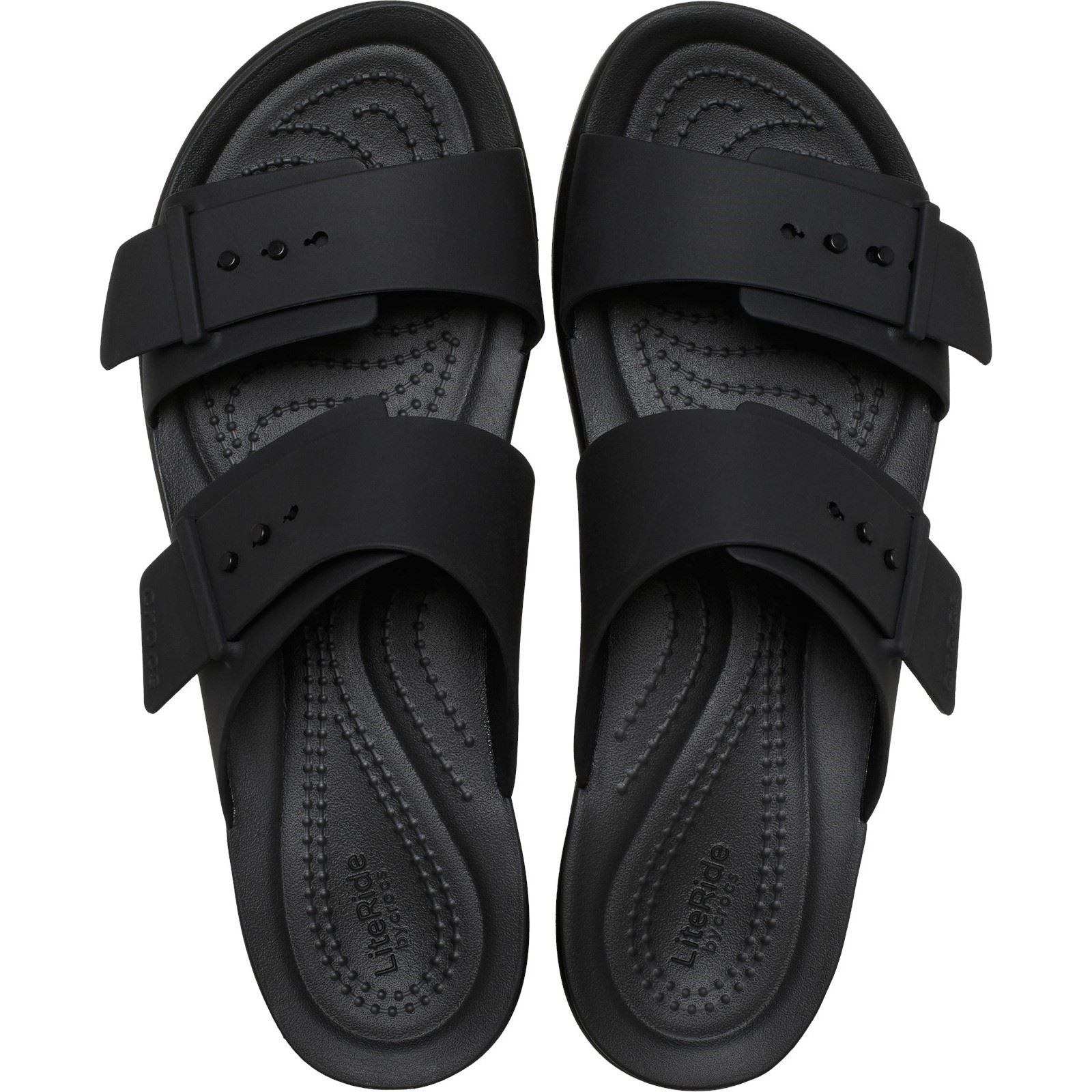 Crocs Brooklyn Buckle Damen Schwarze Farbe Sandalen