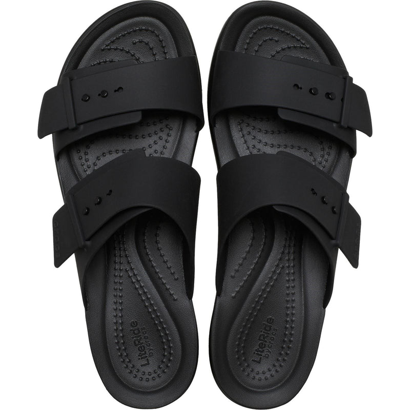Crocs Brooklyn Buckle Damen Schwarze Farbe Sandalen