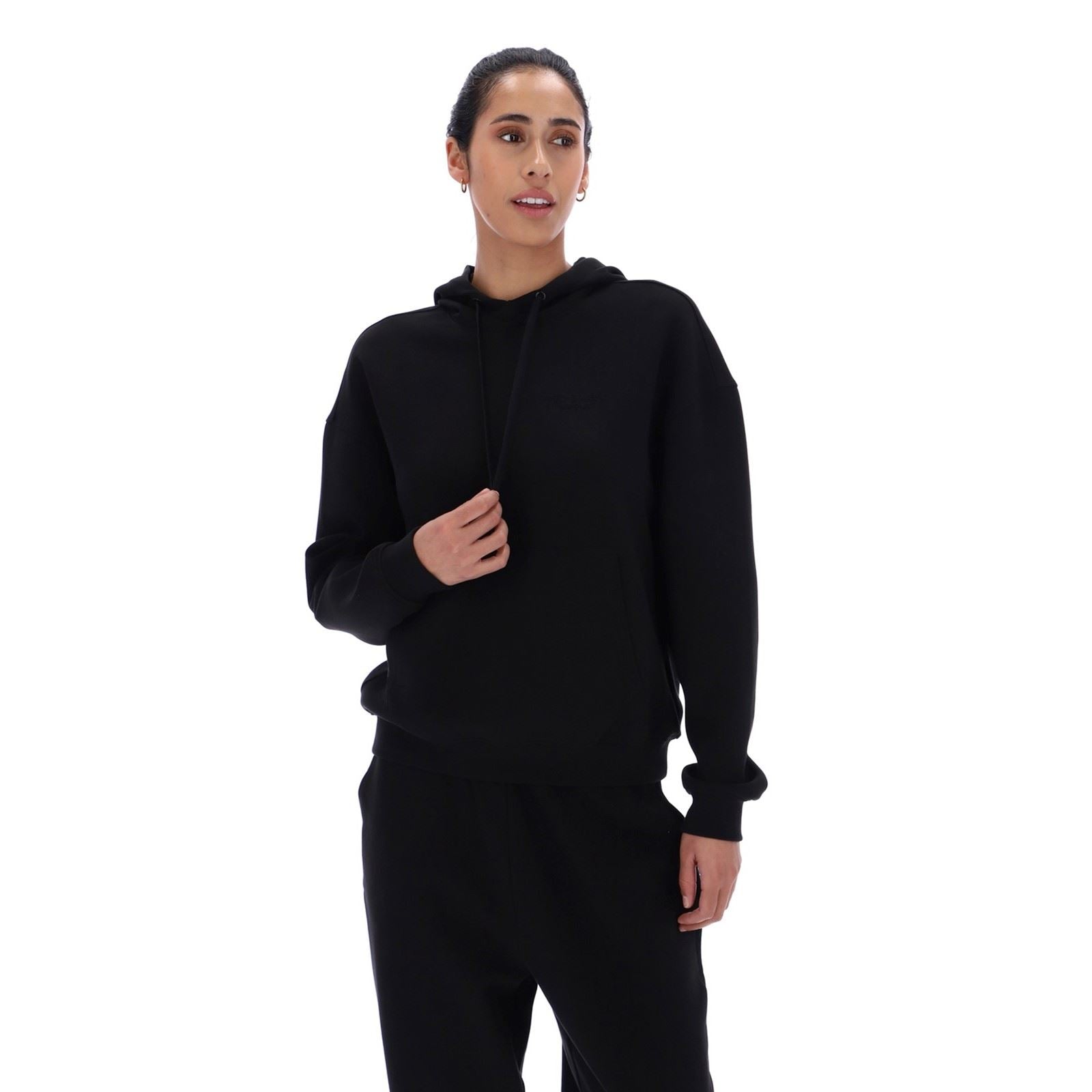 Ted Baker HEIDI TBWHSS2632 Polyester Damen Schwarz Kapuzen Sweatshirt
