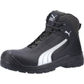 Puma Safety Cascades Mid Leder Schwarz Sicherheitsschuhe