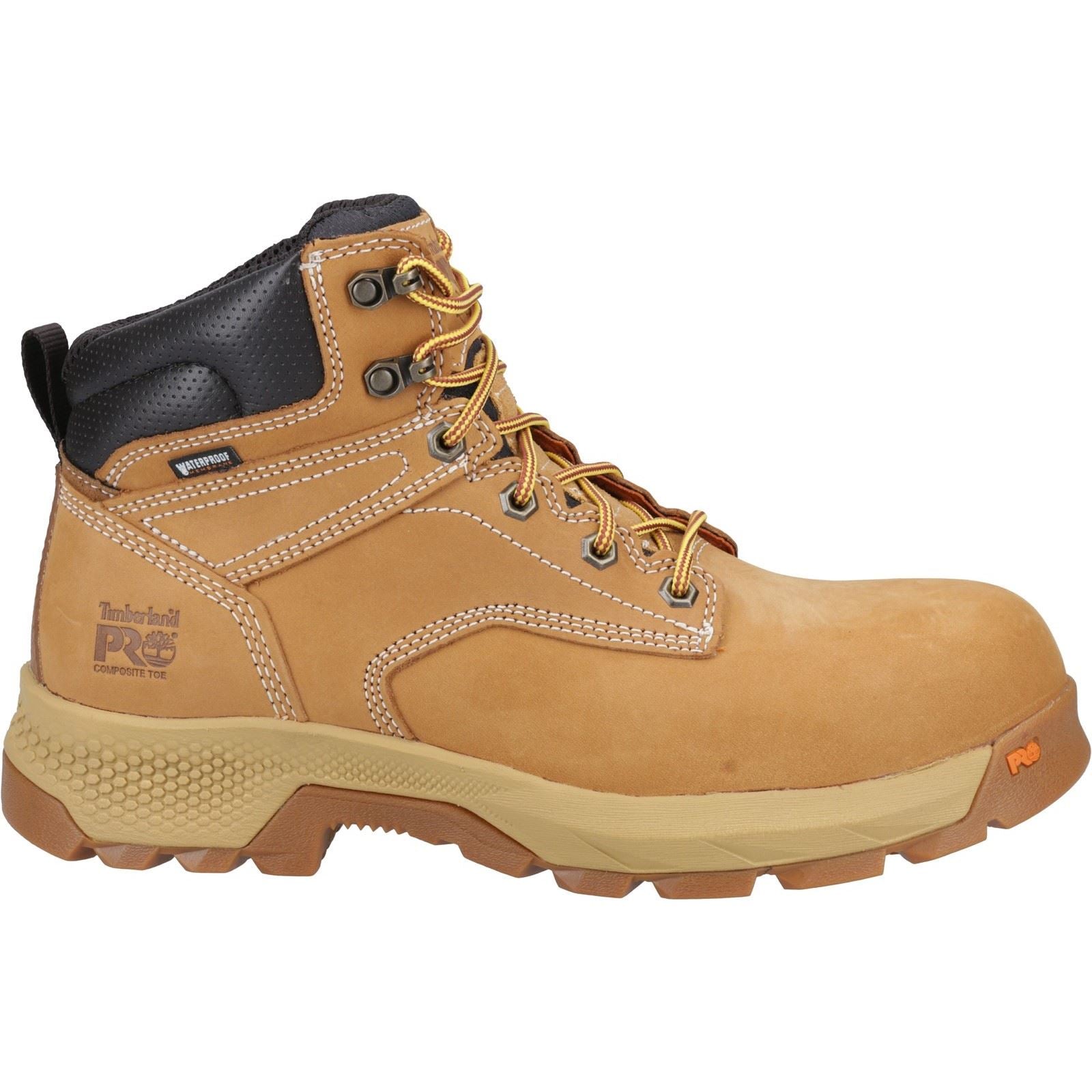 Timberland Pro Titan 15 Cm Leder Weizen Sicherheitsstiefel