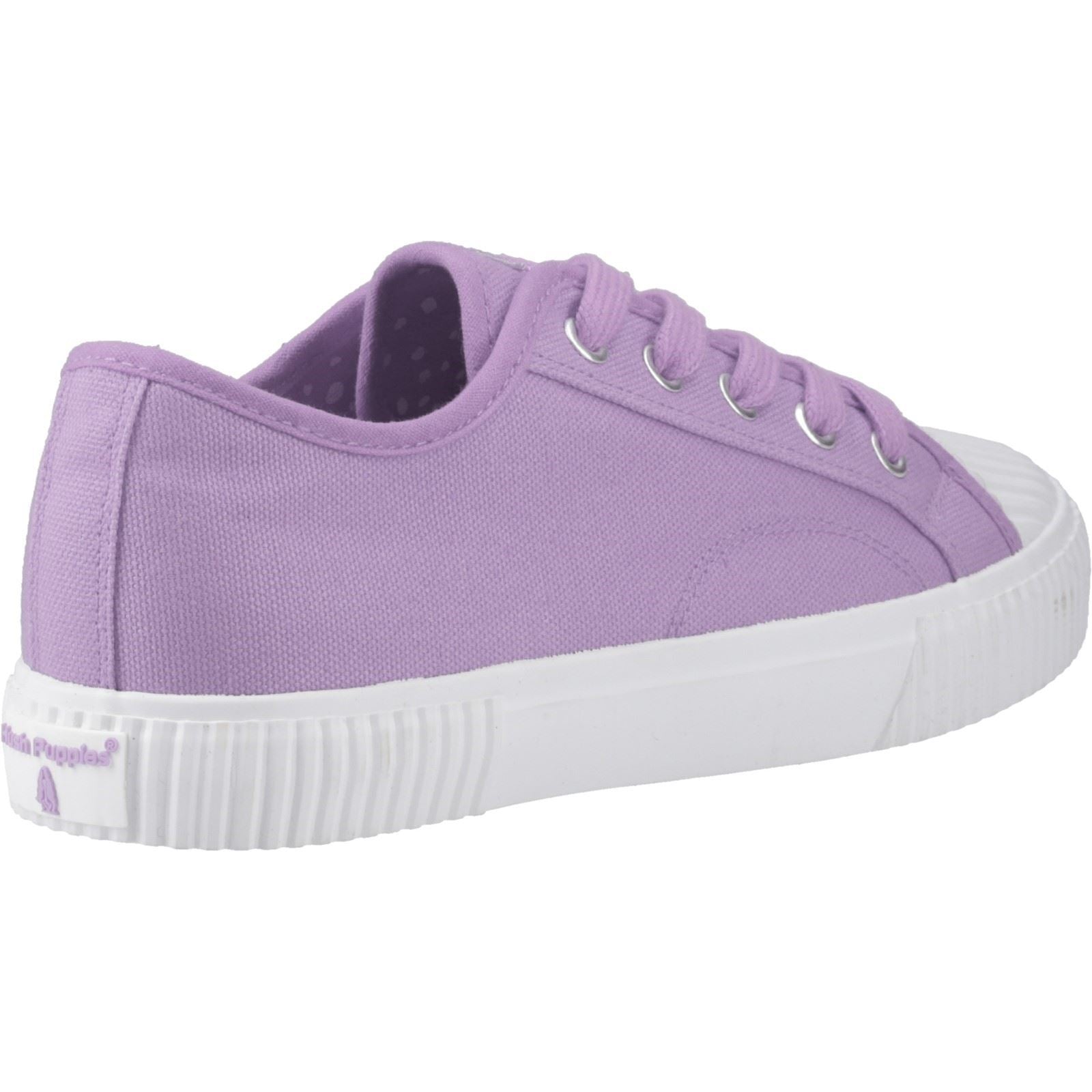 Hush Puppies Freya Canvas Damen Sneakers In Flieder